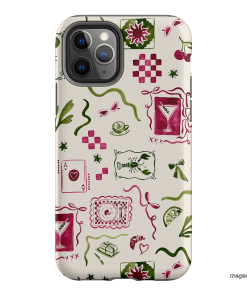 Martini Gal Printed Phone Cases iPhone 11 Pro / Armoured by Charlie Taylor - The Dairy
