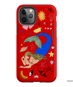 Mermaid Salad Scarlet Printed Phone Cases iPhone 11 Pro / Armoured by Easty Beasty - The Dairy