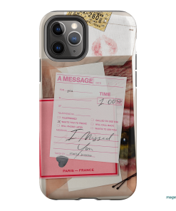 Missed Call Printed Phone Cases iPhone 11 Pro / Armoured by Jasmine Dowling - The Dairy