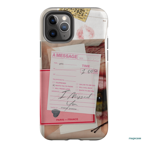 Missed Call Printed Phone Cases iPhone 11 Pro / Armoured by Jasmine Dowling - The Dairy