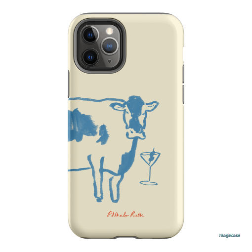 Mootini Blue Printed Phone Cases by Phthalo Ruth - The Dairy