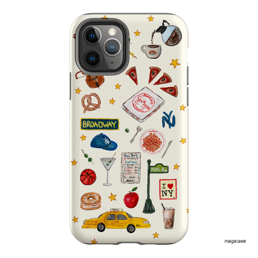 NYC Light Printed Phone Cases iPhone 11 Pro / Armoured by BG. Studio - The Dairy