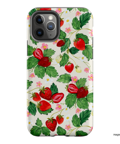 Strawberry Patch Printed Phone Cases iPhone 11 Pro / Armoured by Ellie Mae - The Dairy