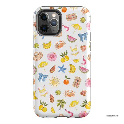 Summer Icons Printed Phone Cases iPhone 11 Pro / Armoured by Cass Deller - The Dairy