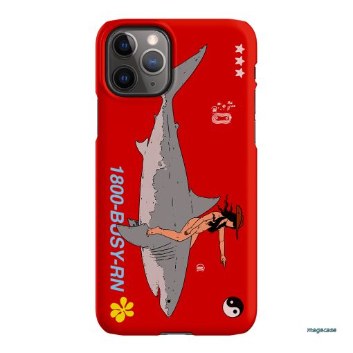 1800-Busy Rn in Red Printed Phone Cases iPhone 11 Pro Max / Snap by Easty Beasty - The Dairy
