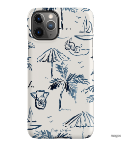 Balmy Blue Printed Phone Cases iPhone 11 Pro Max / Snap by Cass Deller - The Dairy