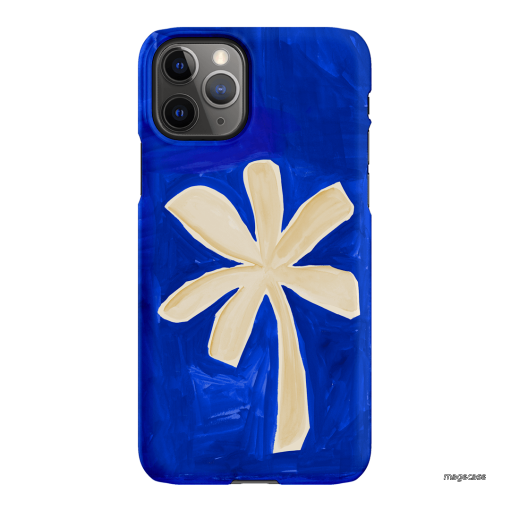 Bleu Palm Printed Phone Cases iPhone 11 Pro Max / Snap by Charlie Taylor - The Dairy