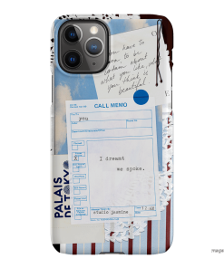 Call Memo Printed Phone Cases iPhone 11 Pro Max / Snap by Jasmine Dowling - The Dairy
