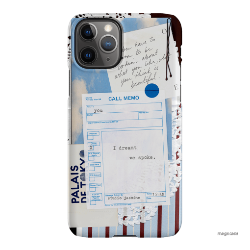 Call Memo Printed Phone Cases iPhone 11 Pro Max / Snap by Jasmine Dowling - The Dairy