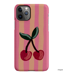 Cherry On Top Printed Phone Cases iPhone 11 Pro Max / Snap by Amy Gibbs - The Dairy