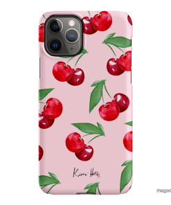 Cherry Rose Printed Phone Cases iPhone 11 Pro Max / Snap by Kerrie Hess - The Dairy