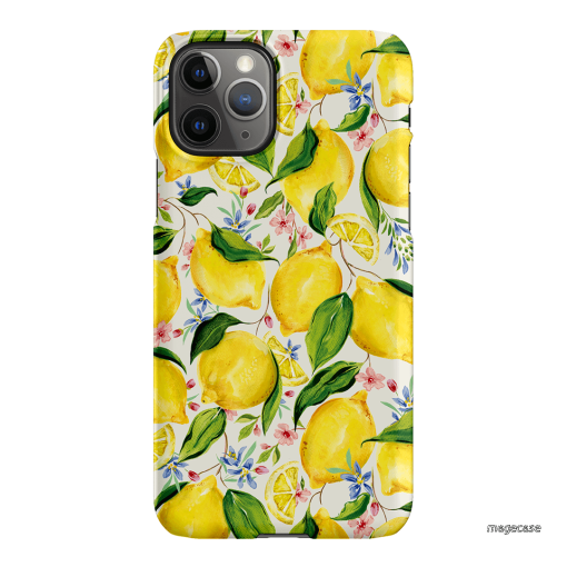 Citrus Lemon Printed Phone Cases iPhone 11 Pro Max / Snap by Ellie Mae - The Dairy