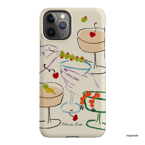 Cosmopolitan Dreams Printed Phone Cases by Phthalo Ruth - The Dairy