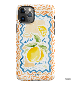 Dolce Far Niente Printed Phone Cases iPhone 11 Pro Max / Snap by Cass Deller - The Dairy