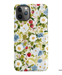 Garden Strawberries Printed Phone Cases iPhone 11 Pro Max / Snap by Ellie Mae - The Dairy