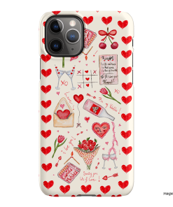Love Note Printed Phone Cases iPhone 11 Pro Max / Snap by BG. Studio - The Dairy