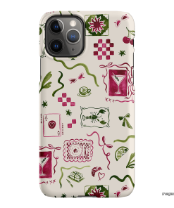 Martini Gal Printed Phone Cases iPhone 11 Pro Max / Snap by Charlie Taylor - The Dairy