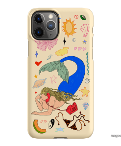 Mermaid Salad Cream Printed Phone Cases iPhone 11 Pro Max / Snap by Easty Beasty - The Dairy