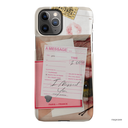 Missed Call Printed Phone Cases iPhone 11 Pro Max / Snap by Jasmine Dowling - The Dairy