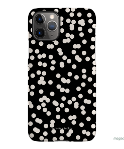 Mini Confetti Noir Printed Phone Cases iPhone 11 Pro Max / Snap by Veronica Tucker - The Dairy