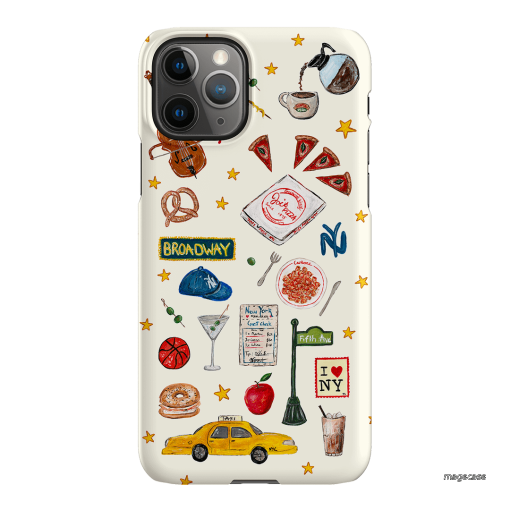 NYC Light Printed Phone Cases iPhone 11 Pro Max / Snap by BG. Studio - The Dairy
