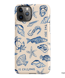 Sea Call Printed Phone Cases iPhone 11 Pro Max / Snap by Cass Deller - The Dairy