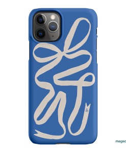 Something Blue Ribbon Printed Phone Cases iPhone 11 Pro Max / Snap by Jasmine Dowling - The Dairy