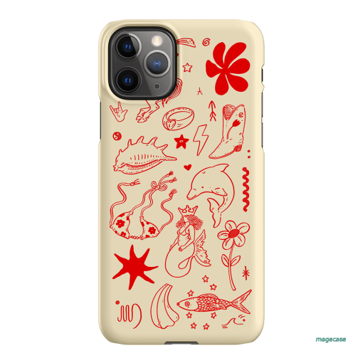 Spiced Cowboy Cream Printed Phone Cases iPhone 11 Pro Max / Snap by Easty Beasty - The Dairy
