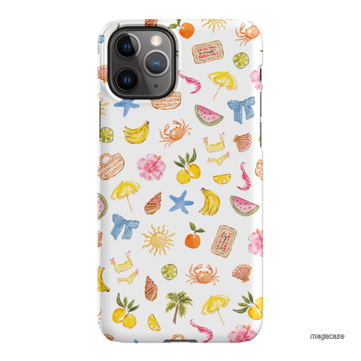 Summer Icons Printed Phone Cases iPhone 11 Pro Max / Snap by Cass Deller - The Dairy