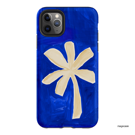 Bleu Palm Printed Phone Cases iPhone 11 Pro Max / Armoured by Charlie Taylor - The Dairy