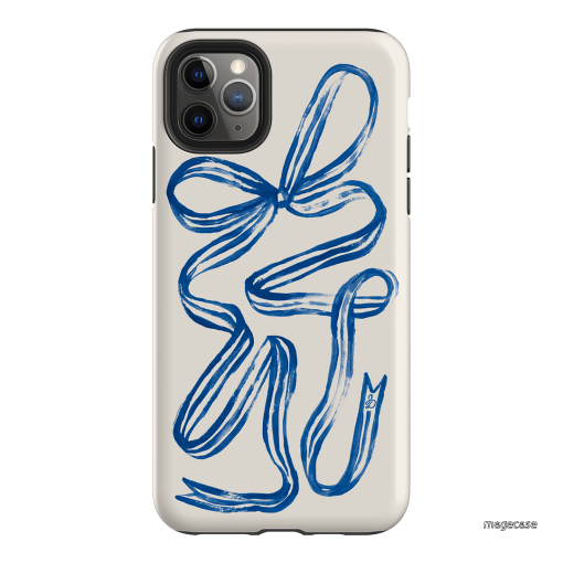 Bowerbird Ribbon Printed Phone Cases iPhone 11 Pro Max / Armoured by Jasmine Dowling - The Dairy
