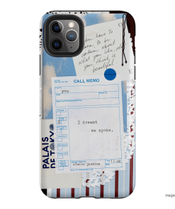Call Memo Printed Phone Cases iPhone 11 Pro Max / Armoured by Jasmine Dowling - The Dairy
