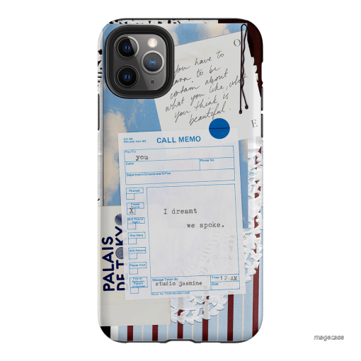 Call Memo Printed Phone Cases iPhone 11 Pro Max / Armoured by Jasmine Dowling - The Dairy