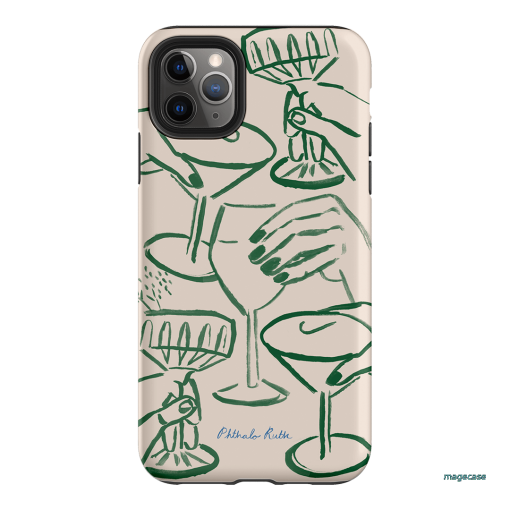 Cheers Printed Phone Cases iPhone 11 Pro Max / Armoured by Phthalo Ruth - The Dairy