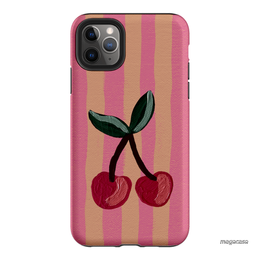 Cherry On Top Printed Phone Cases iPhone 11 Pro Max / Armoured by Amy Gibbs - The Dairy