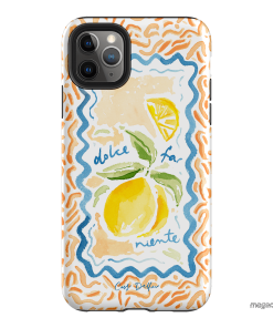 Dolce Far Niente Printed Phone Cases iPhone 11 Pro Max / Armoured by Cass Deller - The Dairy