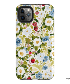 Garden Strawberries Printed Phone Cases iPhone 11 Pro Max / Armoured by Ellie Mae - The Dairy