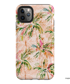 Hawaiian Palms Printed Phone Cases iPhone 11 Pro Max / Armoured by Cass Deller - The Dairy