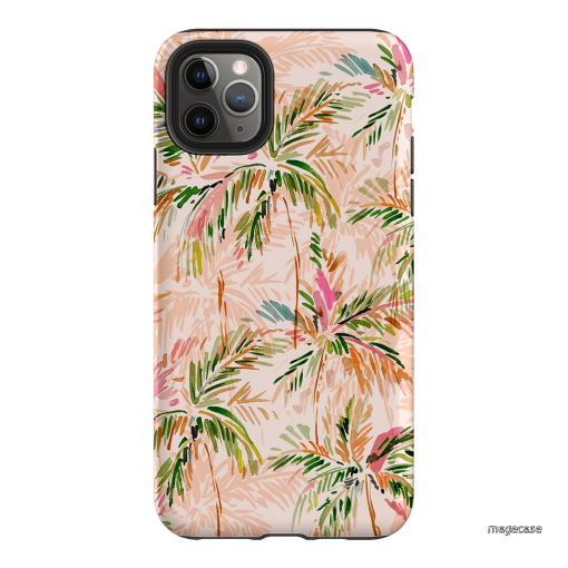 Hawaiian Palms Printed Phone Cases iPhone 11 Pro Max / Armoured by Cass Deller - The Dairy