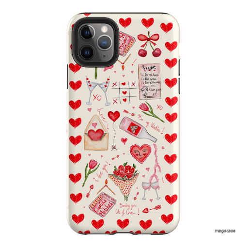 Love Note Printed Phone Cases iPhone 11 Pro Max / Armoured by BG. Studio - The Dairy