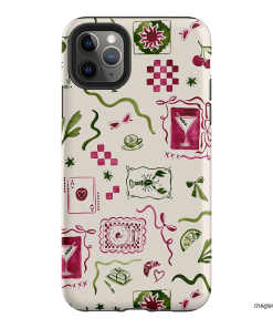 Martini Gal Printed Phone Cases iPhone 11 Pro Max / Armoured by Charlie Taylor - The Dairy