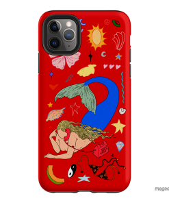 Mermaid Salad Scarlet Printed Phone Cases iPhone 11 Pro Max / Armoured by Easty Beasty - The Dairy