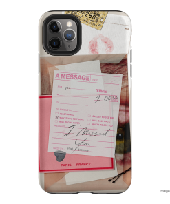 Missed Call Printed Phone Cases iPhone 11 Pro Max / Armoured by Jasmine Dowling - The Dairy