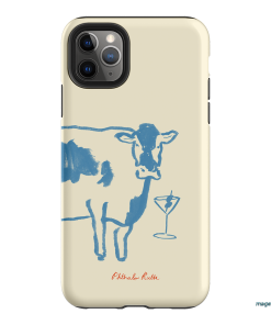Mootini Blue Printed Phone Cases by Phthalo Ruth - The Dairy