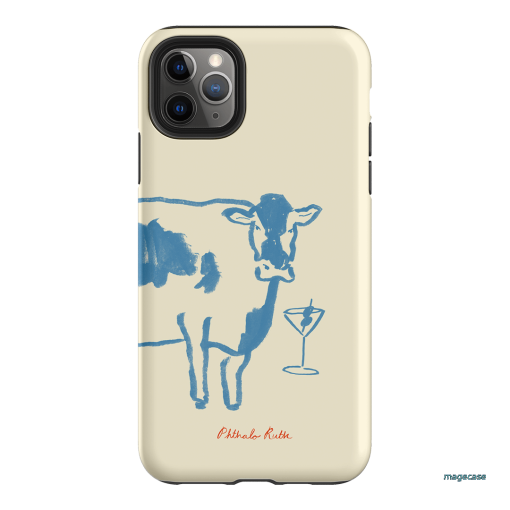Mootini Blue Printed Phone Cases by Phthalo Ruth - The Dairy
