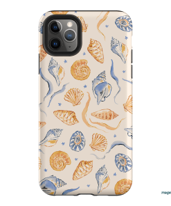 Shells & Swirls Printed Phone Cases by Cass Deller - The Dairy