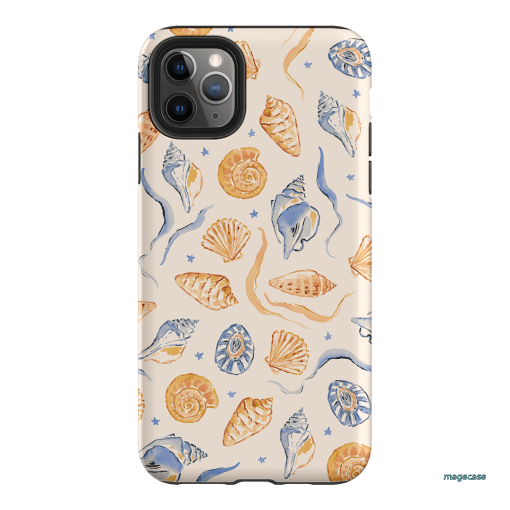 Shells & Swirls Printed Phone Cases by Cass Deller - The Dairy