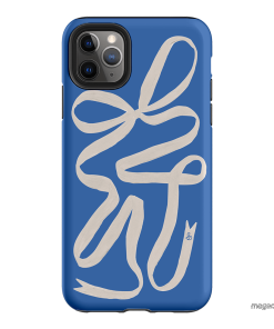 Something Blue Ribbon Printed Phone Cases iPhone 11 Pro Max / Armoured by Jasmine Dowling - The Dairy