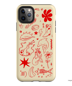Spiced Cowboy Cream Printed Phone Cases iPhone 11 Pro Max / Armoured by Easty Beasty - The Dairy