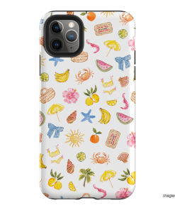 Summer Icons Printed Phone Cases iPhone 11 Pro Max / Armoured by Cass Deller - The Dairy